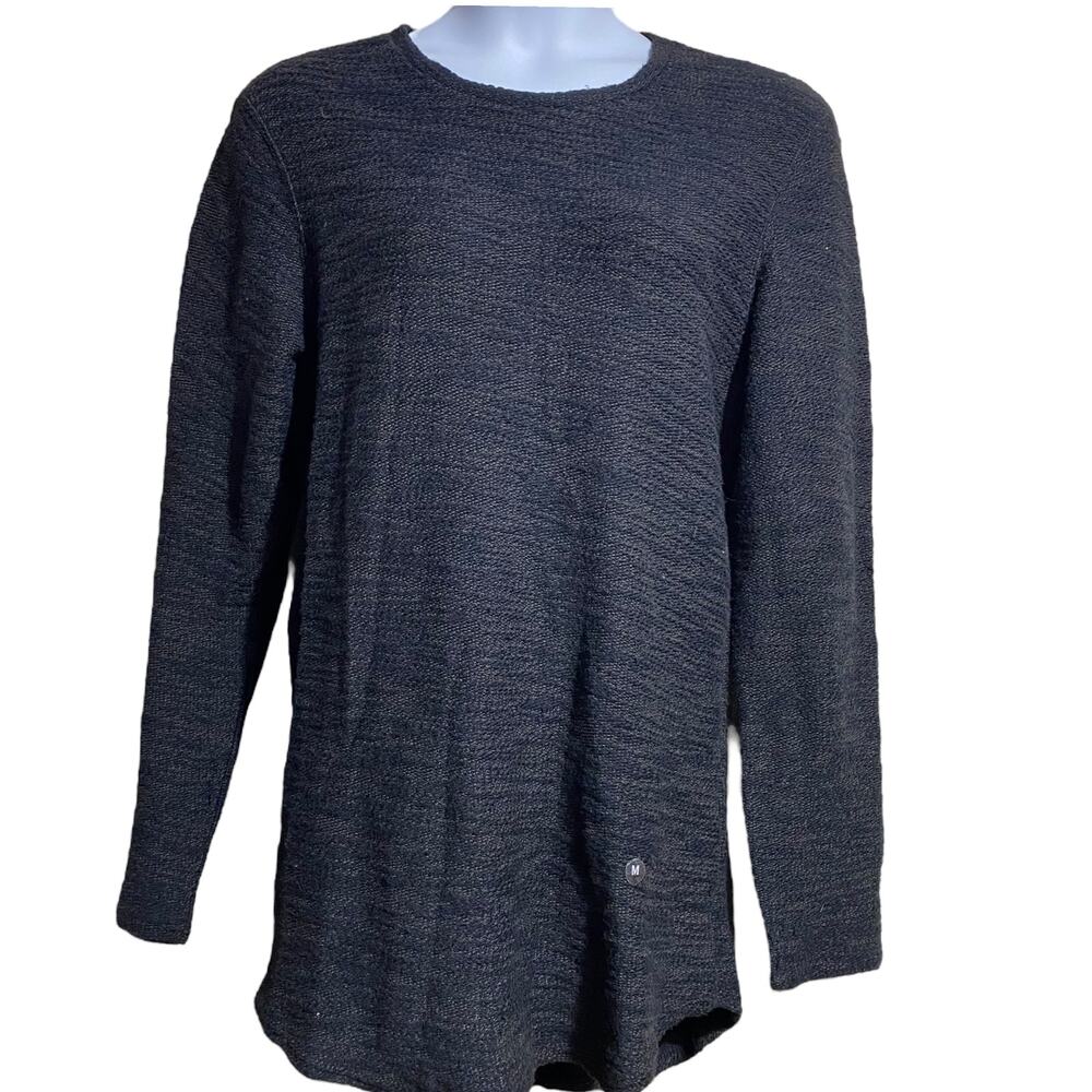 NWT PACSUN black blend longer fit sweater - Medium